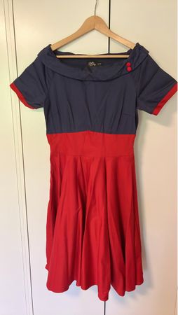 Vintage kleid 50er jahre gr 40