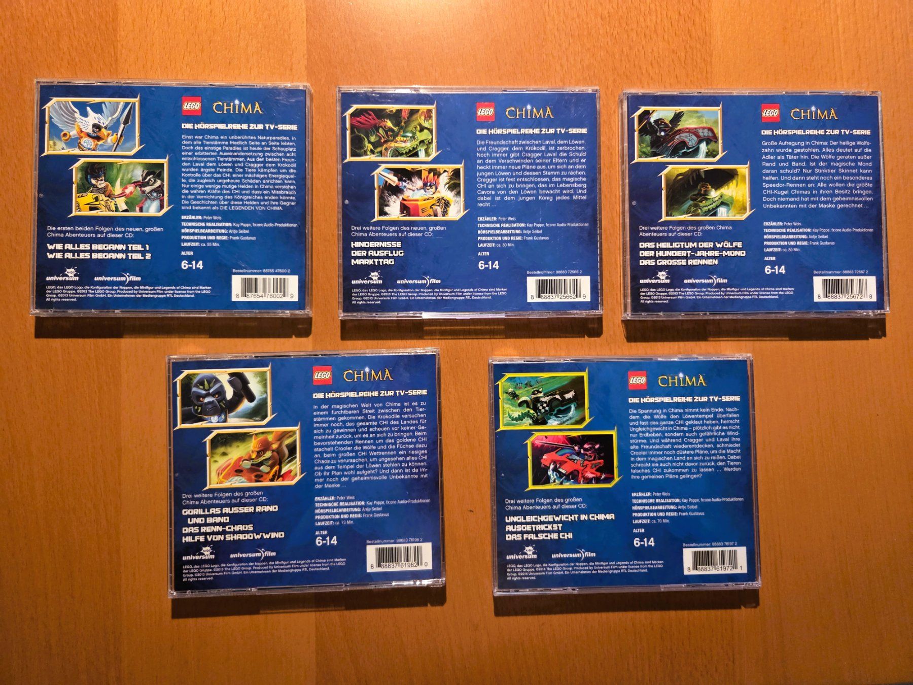 Lego Giocattoli: 5x CHIMA LEGO CD – Usato da Brüttisellen venduto da Nighttrain 1