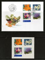 2011 Gemüseblüten FDC + auf Trägerfilie 1. Tag SBK 33.10