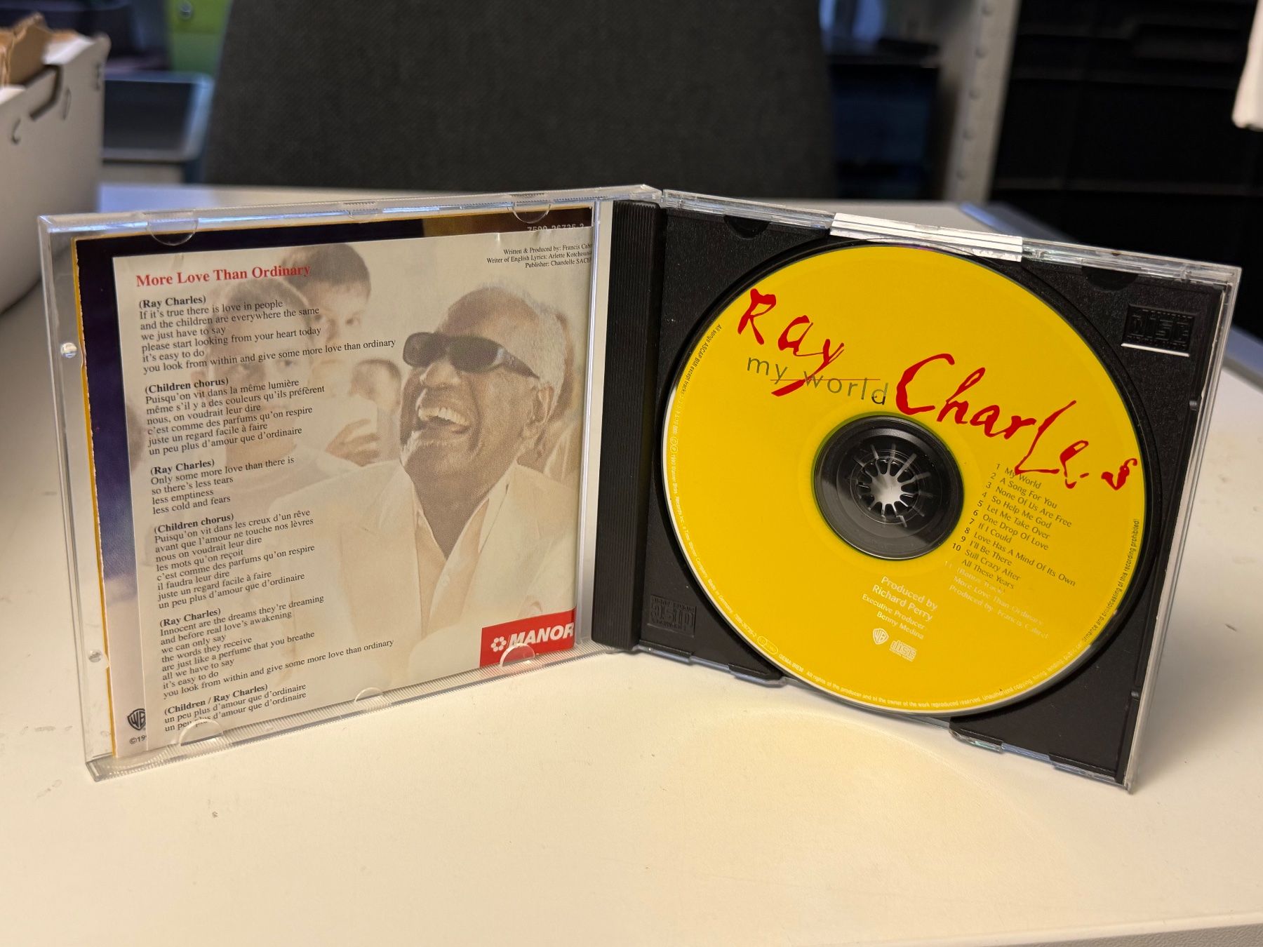 CD: Ray Charles - My World - HB21B – Usato da Küsnacht ZH venduto da Jazztilldawn 2