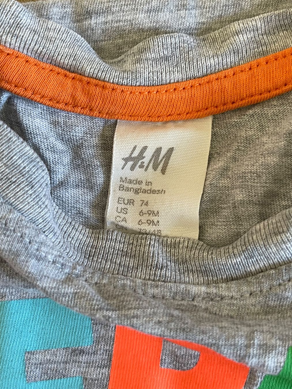 H&M Camicie, Top & T-shirt: H&M T-Shirt, Gr. 74 – Usato da Hirzel venduto da carta9 1
