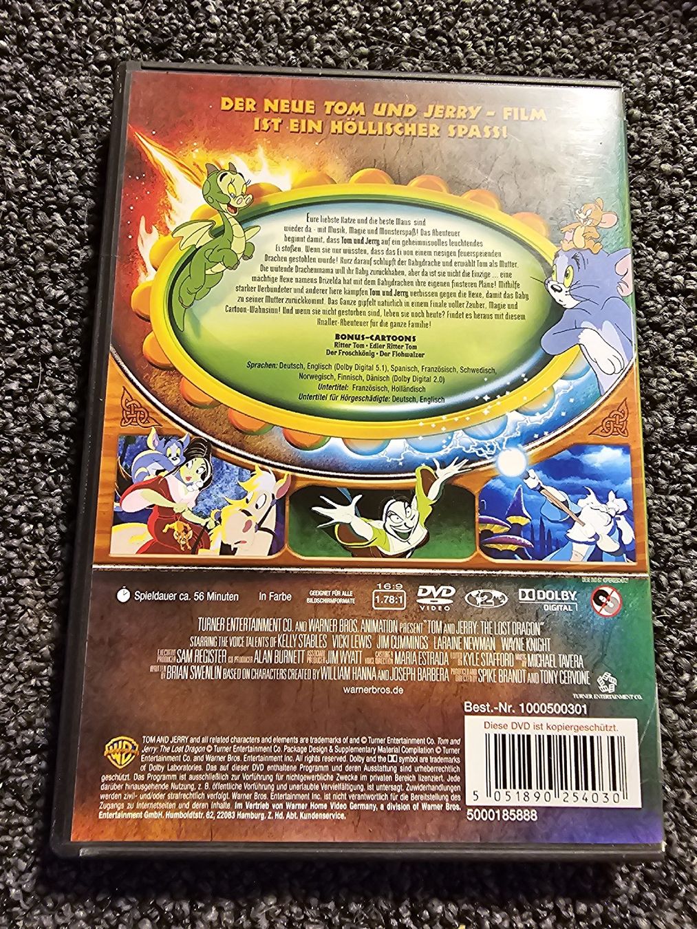 Tutti i DVDs: Tom & Jerry - Der verlorene Drache (19671) – Usato da Ruswil venduto da jan_bxl5 1