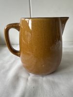 Vintage Rössler Keramik Krug, braun, 065, Retro Look