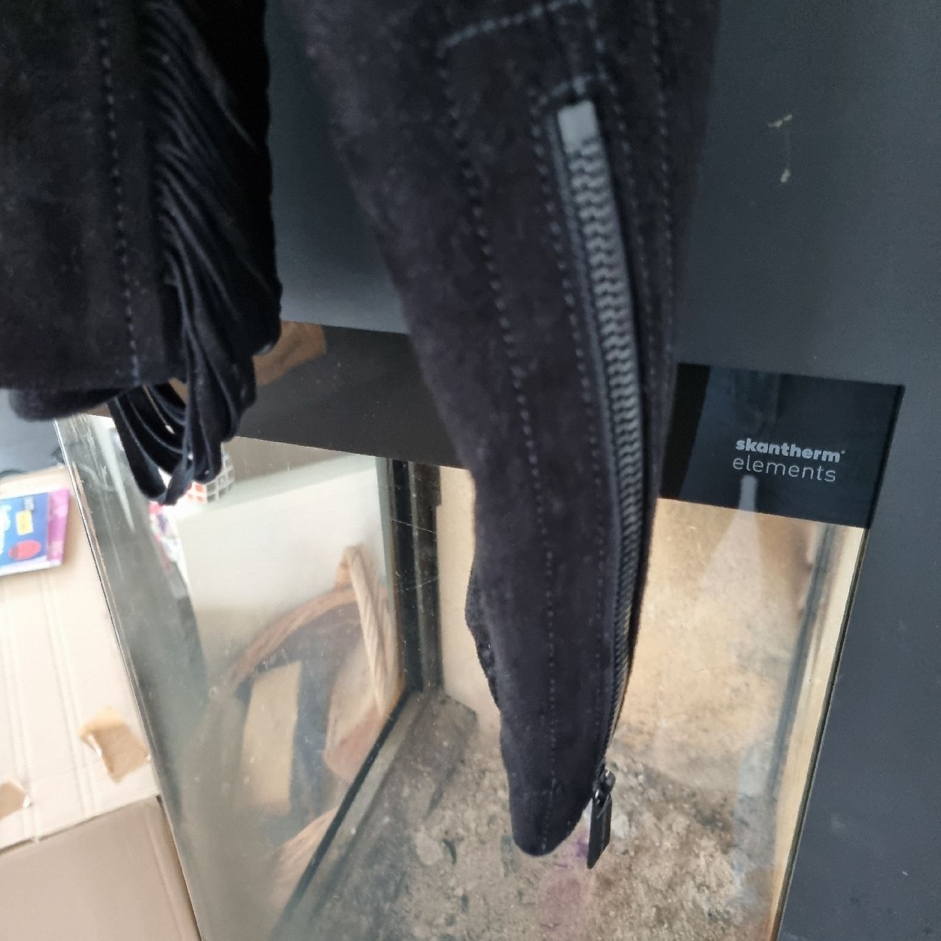 Giacche: Lederjacke Fransen Barbara Bui schwarz 36 neu – Nuovo (secondo la descrizione) da Bad Zurzach venduto da Mfritzli 5