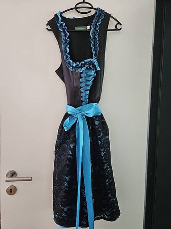 Dirndl schwarz/türkis Gr. 44  neu (nie getragen)