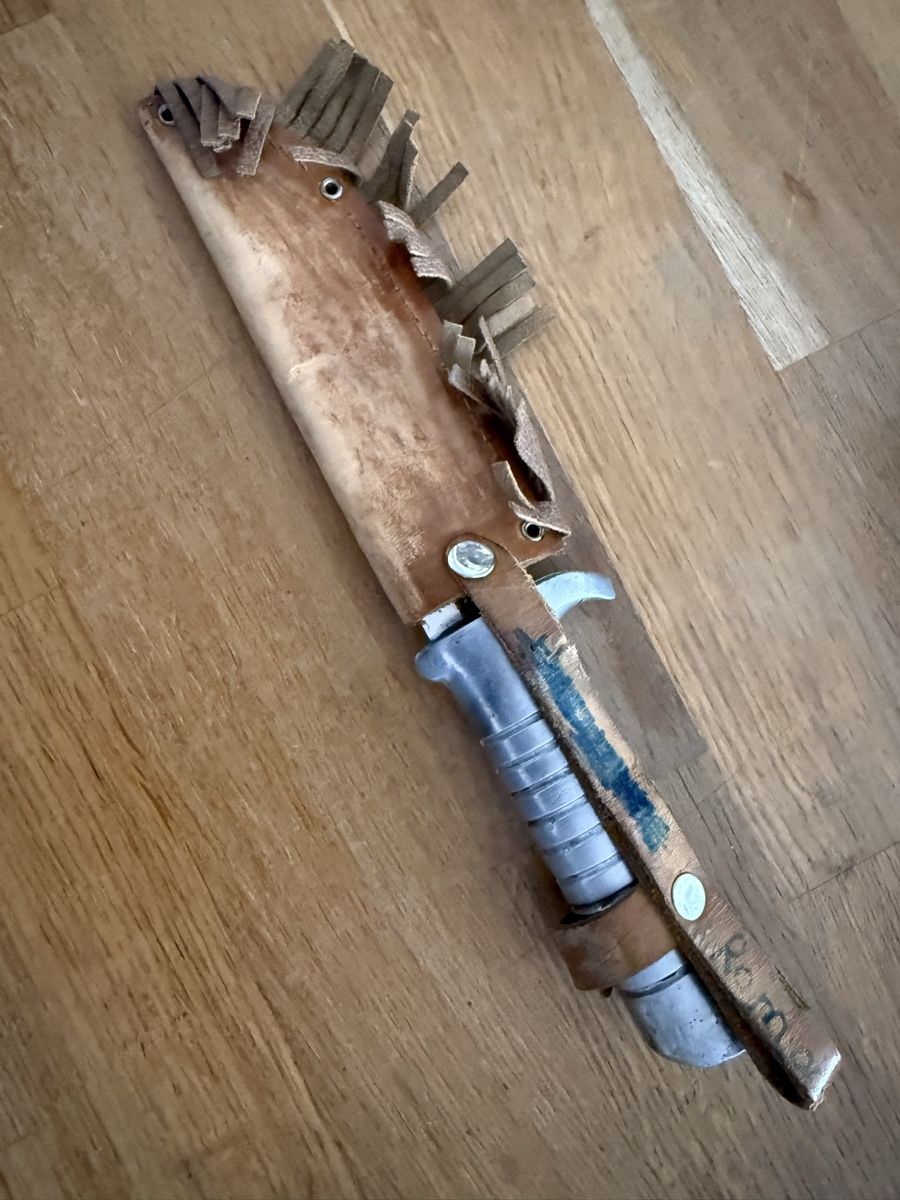Posate: Antikes Jagdmesser Altes Messer Kampfmesser – Usato da Goldach venduto da Messerguru 4