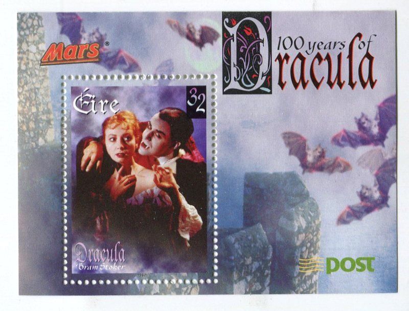 Tutti i francobolli: Block "Dracula". Irland. – Nuovo e nell'imballaggio originale da Basel venduto da Butsch5