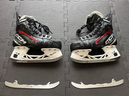 CCM AS 580 Hockey Skates JR SIZE 2.0 with STEP BLACKSTEEL