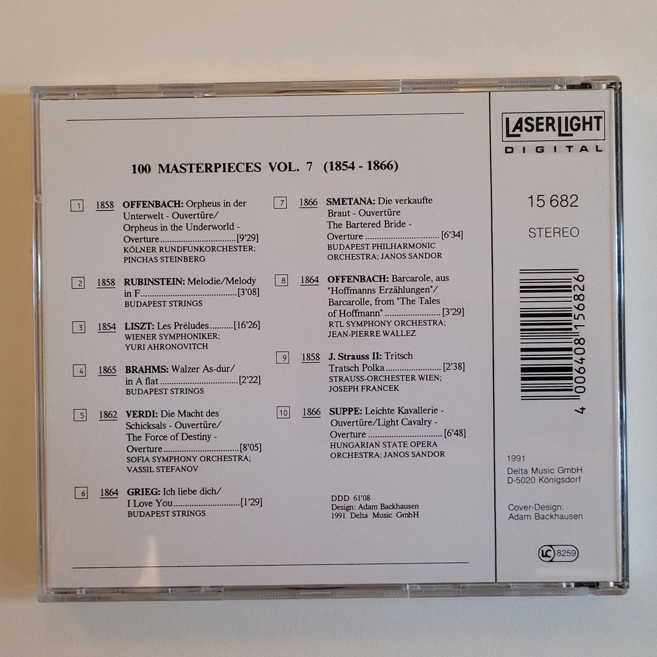 CD: 100 Masterpieces Vol.7 1854-1866 F7 – Usato da Sessa venduto da fraenklishop 1