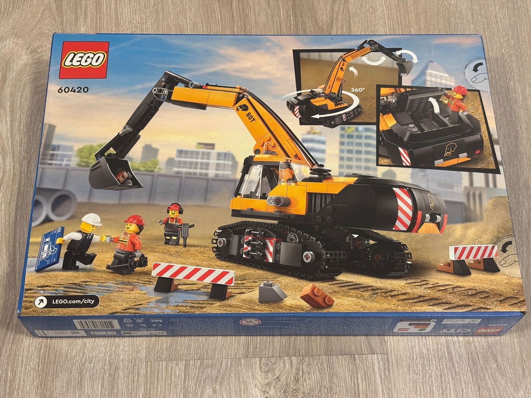 Lego Kit di costruzioni: LEGO 60420 Bagger NEU & OVP – Nuovo e nell'imballaggio originale da Lengnau AG venduto da Chefe43 1