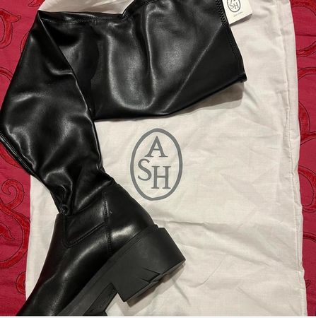 ASH Overknee-Stiefel Gr. 39, neuwertig!