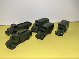 Konvolut Wiking Militärlastwagen 1/87