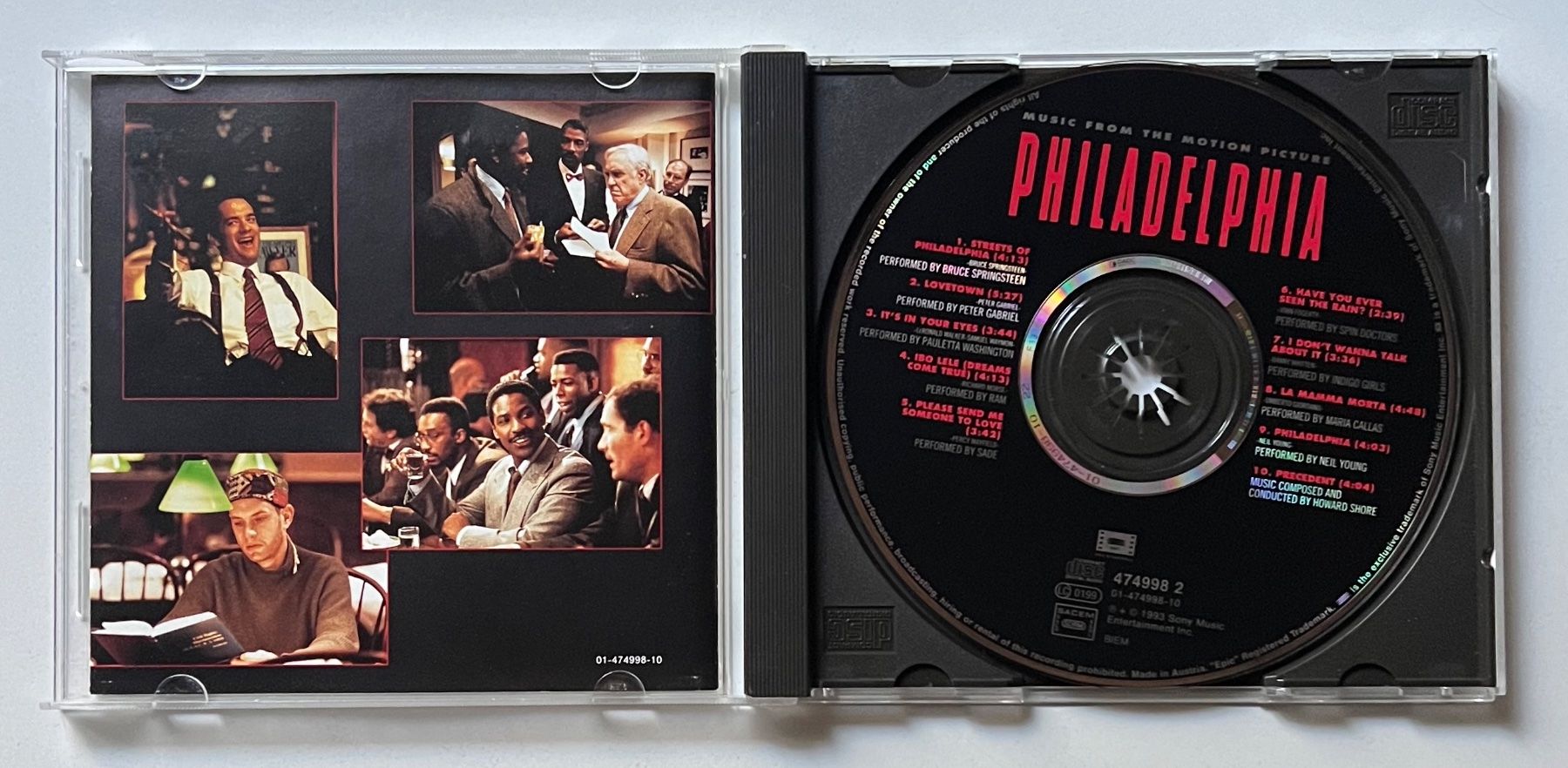 CD: Philadelphia / Music From The Motion Picture – Usato da Näfels venduto da rottabi 2