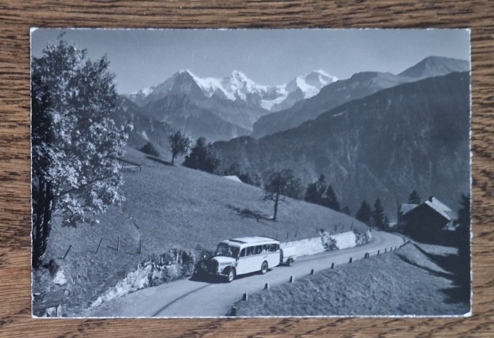 Ansichtskarten: Postauto Interlaken Beatenberg – Gebraucht aus Ebikon von Donar50