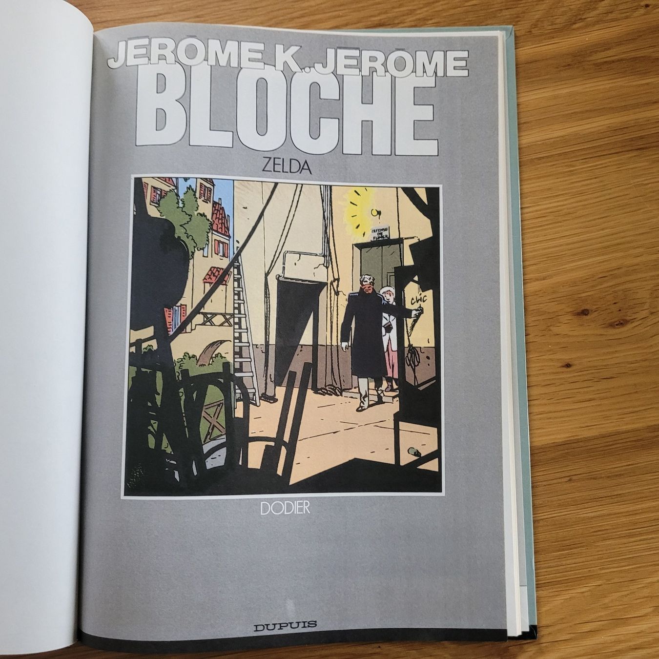 Comics: BD EO Cotée Jerome K. Jerome Bloche Tome 6 Zelda – Gebraucht aus Biel/Bienne von Destockweb 1