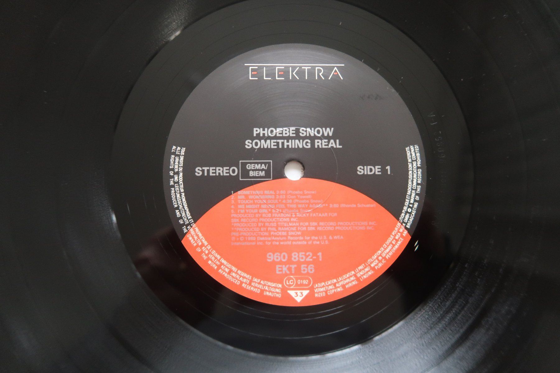 Dischi in vinile: PHOEBE SNOW - SOMETHING REAL - VINYL LP – Usato da Basel venduto da Patiscat 2