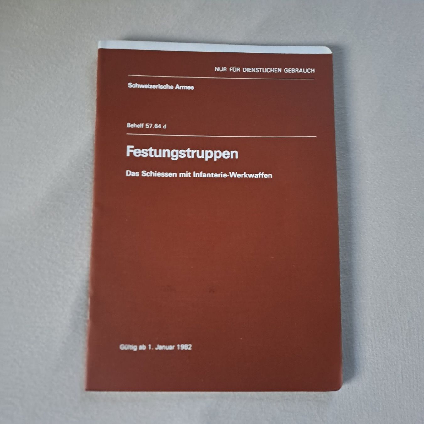 Bücher: Festungstruppen – Gebraucht aus Gipf-Oberfrick von Mig_29