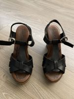 Sandales noires compensées Lola Canales - Taille 35