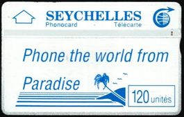 Telefonkarte Seychellen SEY-06 105H_14818