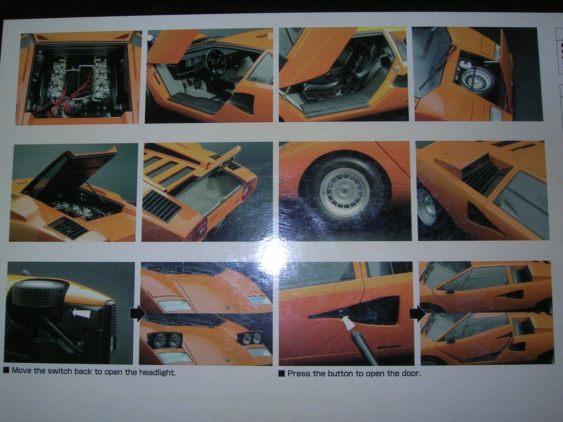 Kyosho Modellautos: Lamborghini Countach LP400 Kyosho orange 1:12 – Gebraucht aus Schwarzenbach SG von Forky 8