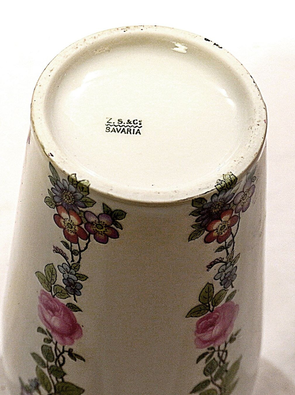Vasi & Recipienti: Blumen Vase mit Rosen Bavaria – Usato da Baar venduto da 2cvbaar 2
