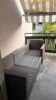 Rattan lounge 
