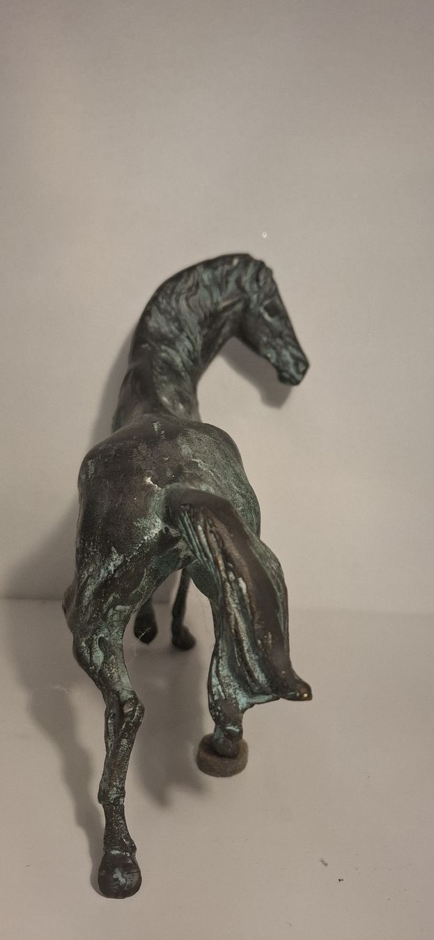 Sculture & Statue: Bronzefigur Pferd antike mit Patina – Usato da Bern venduto da siri2002 4
