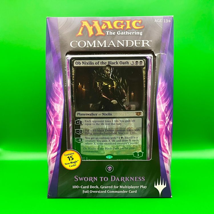 Commander 2014 "Sworn to Darkness" Deck (Black) MTG Kaufen auf Ricardo