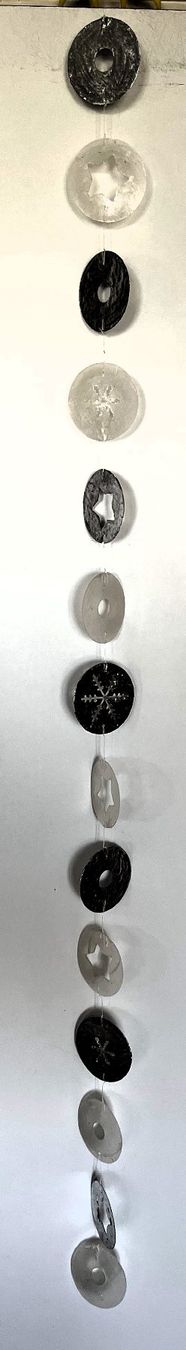 Tutte le decorazioni: Weihnhachts Mobile L 90 cm.  14 Teile – Nuovo (secondo la descrizione) da Lutzenberg venduto da Truhe