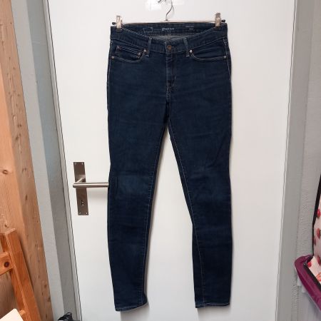 Levis Demi Curve Stretch Jeans W27 L 34 blau