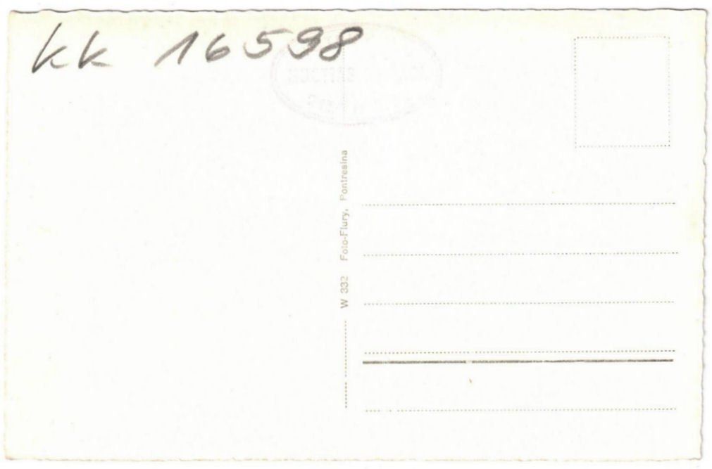 Cartoline postali: St. Moritz - Standseilbahn Muottas Muragl Bergstation – Usato da Binningen venduto da Mountainrider 1