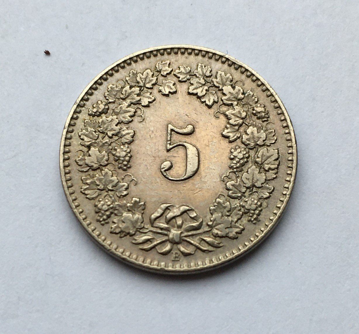 Tutti le monete: 1917 5 Rappen vz+ – Usato da Kirchberg SG venduto da Helveticus00 1