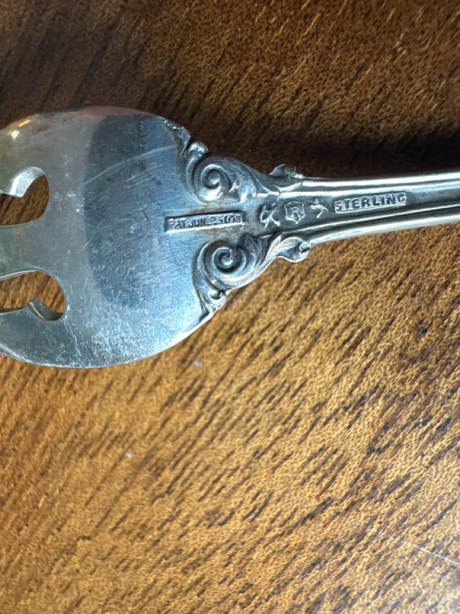 Gabeln: 6 solid silver antique pickle forks – Gebraucht aus Forch von ays_5lbc 2