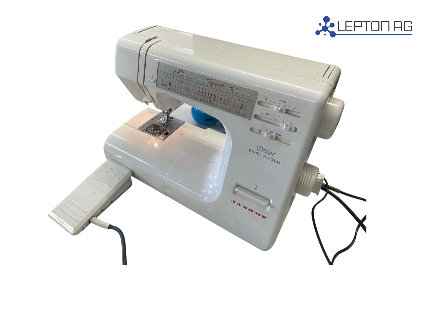 Janome Macchine da cucire: Janome Cecor Exel Pro 5124 Nähmaschine – Usato da Niederdorf venduto da LeptonAG