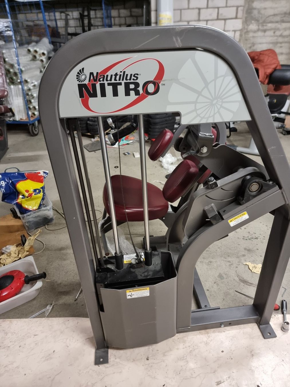 Nautilus Hometrainer: Kraftstation Nautilus Nitro Bauchmuskeltrainer Rot – Gebraucht aus Aarau von Aboudx 6