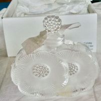 LALIQUE CHRISTAL PARIS Parfum Flacon deux Fleurs