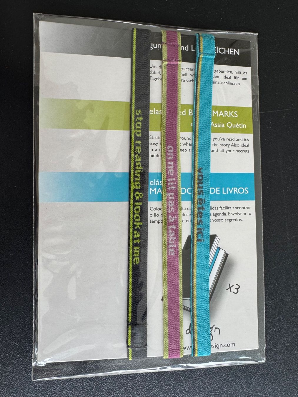Sonstiges zum Sammeln & Seltenes: Marques page pa. design – Neu und originalverpackt aus Zürich von lcg_898x 1
