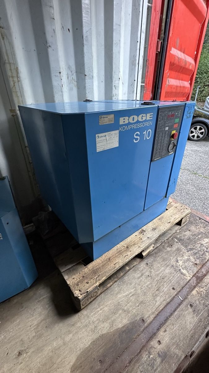 Kompressoren: Boge Kompressoren S10 ab 1.- – Gebraucht aus Bronschhofen von -BeeN- 1