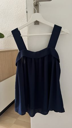 Dunkelblaues Tank-Top von H&M, Größe S