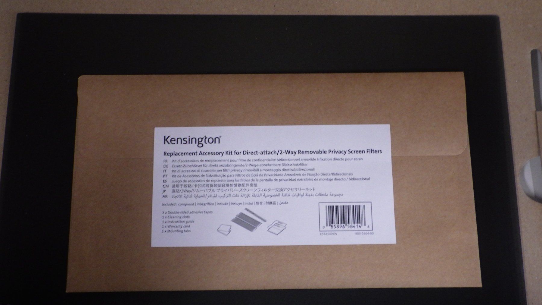 Monitor: PRIVACY SCREEN FILTER FOR HP DR G4 13.5IN - 2-WAY REMOVABLE – Nuovo e nell'imballaggio originale da Gossau ZH venduto da OrderflowAG 1