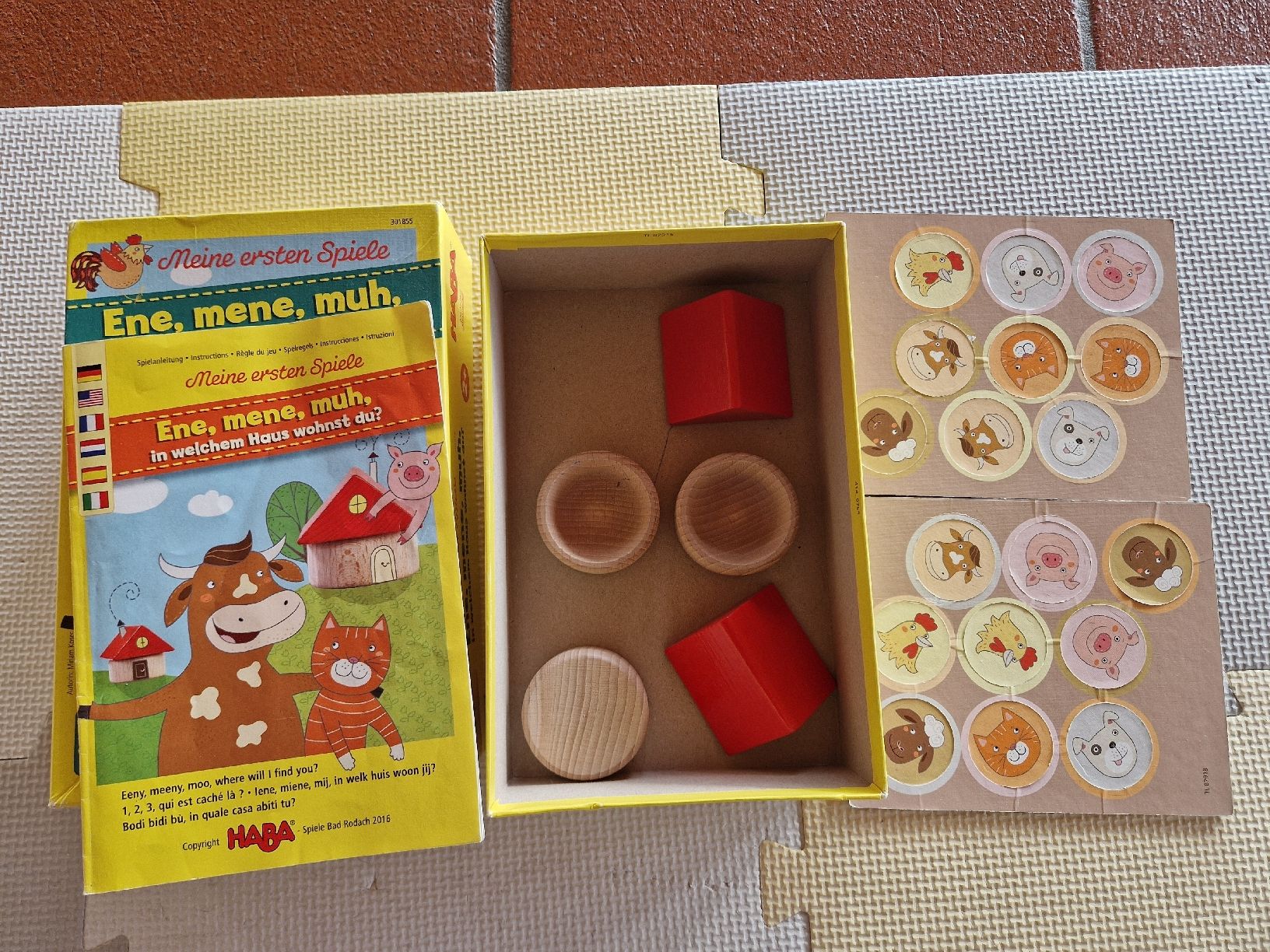 Haba Giochi: Haba "Ene, mene, muh" - Kinderspiel – Usato da Innerberg venduto da Noe25 2