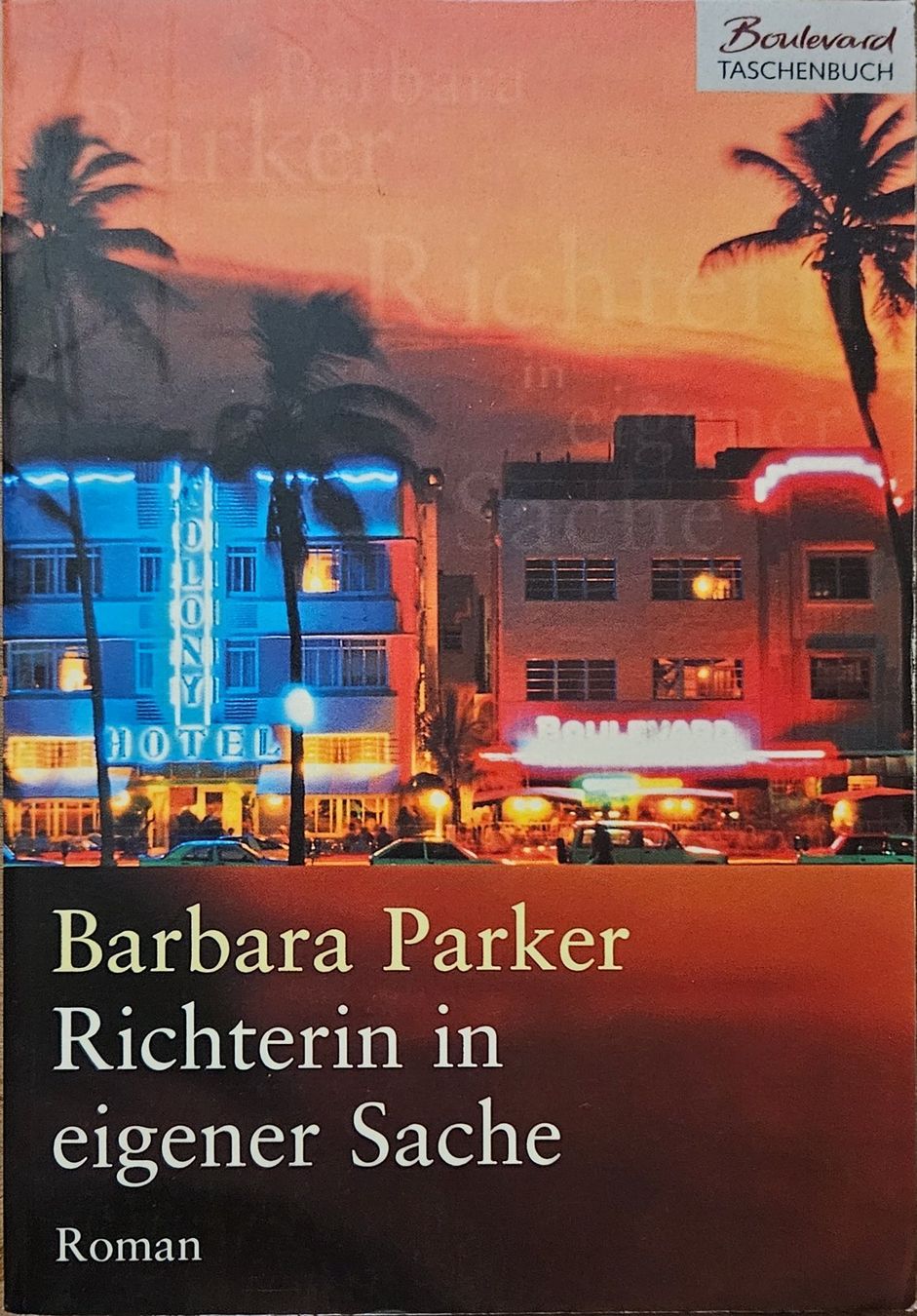 Libri: Barbara Parker - Richterin in eigener Sache – Usato da Hinwil venduto da brucha01
