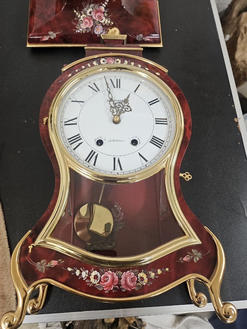 Bucherer Orologi da terra & Orologi da parete: Wanduhr Pendeluhr mit Sockel Bucherer  – Usato da St. Gallen venduto da Cocos_Ricardo 4