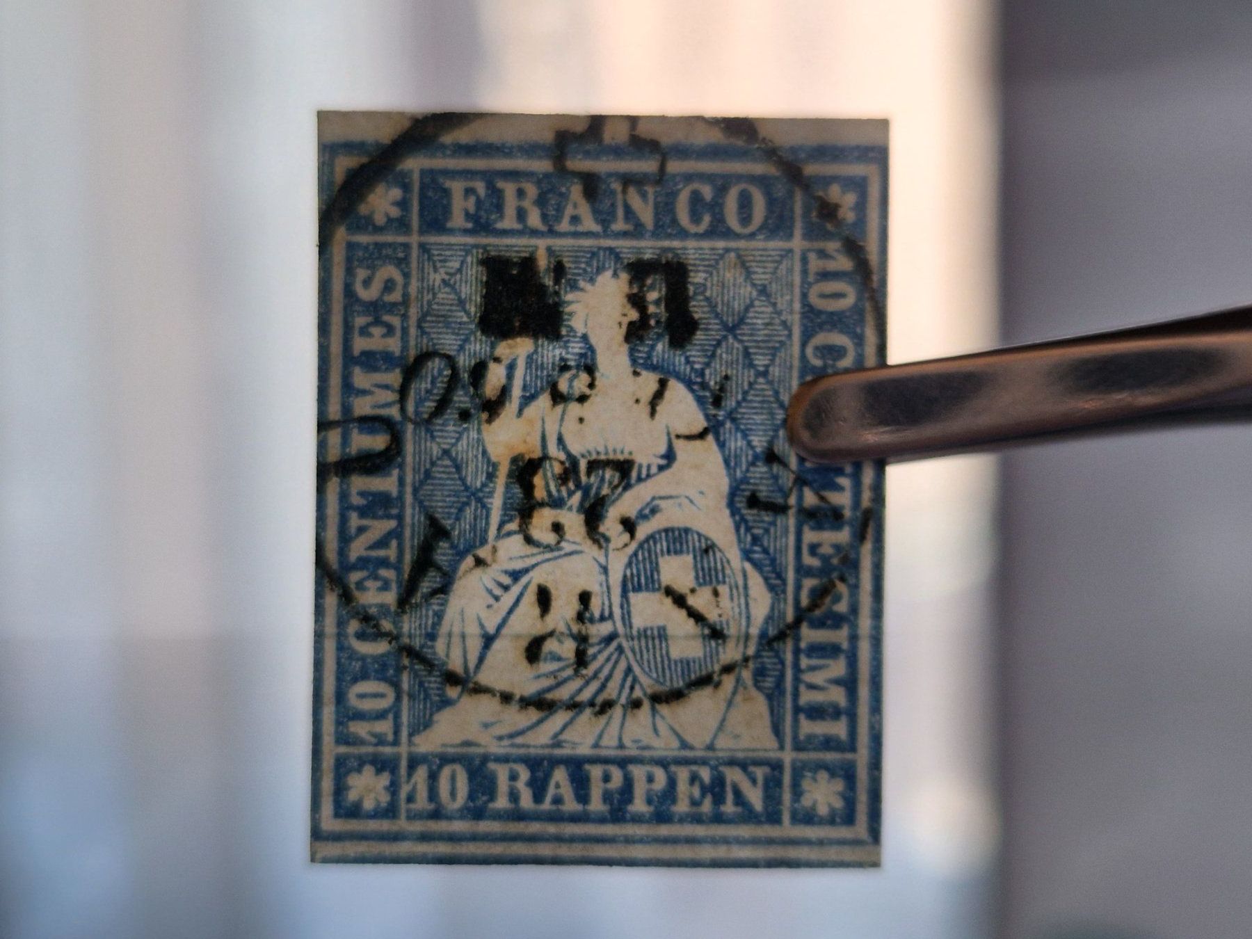 Alle Briefmarken: Strubel 23G, AARAU, ab 1.- – Gebraucht aus Burgdorf von Glossy01 5