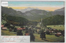 Lungern gegen den Brünig