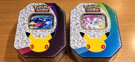 Pokémon 30th / 30 Jahre ex Tins Quajutsu-ex & Feelinara DE