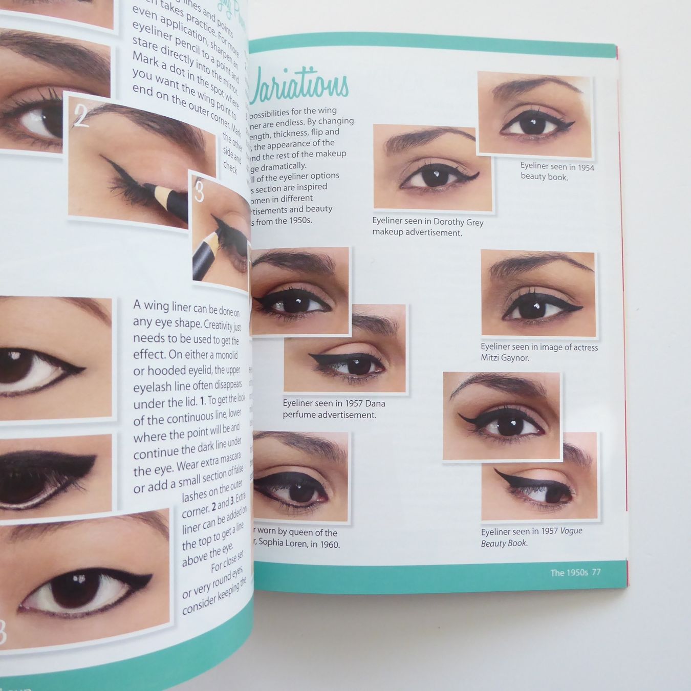 Libri: Retro Makeup - Techniques for Appling the Vintage Look – Usato da Basel venduto da Kunterbunt12 4