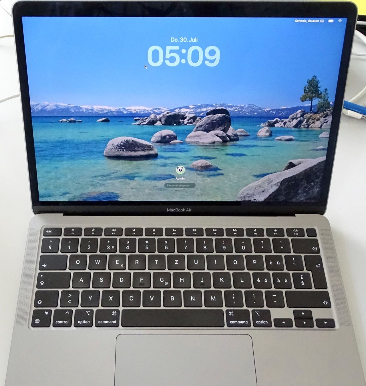 Apple Notebooks: Apple MacBook Air mit M1 und 512 GB – Gebraucht aus Luzern von chr_79g7