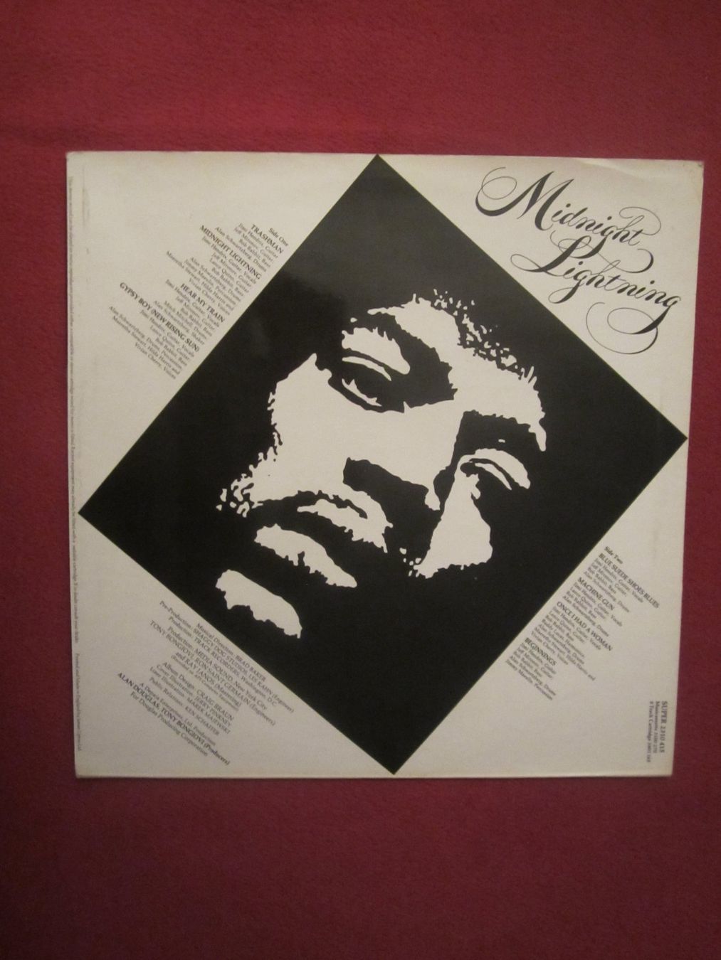 Schallplatten: LP JIMI HENDRIX-MIDNIGHT LIGHTNING!!MADE  ENGLAND(MEGAPOSTER – Gebraucht aus Volketswil von nemo2000 1