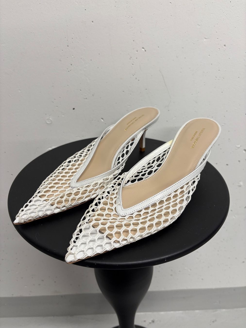 Damenschuhe: Sconlan Theodore Mules Schuhe Weiss Gr. 39 Netz Spitz – Neu (gemäss Beschreibung) aus Regensdorf von secondchancefashion 2
